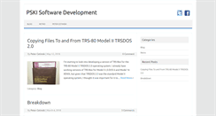 Desktop Screenshot of petercetinski.com