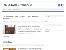 Tablet Screenshot of petercetinski.com
